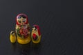 Russian Traditional Dolls Matrioshka - Matryoshka or Babushka Royalty Free Stock Photo