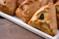 Russian traditional pirogi Royalty Free Stock Photo