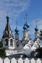 Russian traditonal medieval monastery