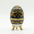 Russian typical decorated eggs Royalty Free Stock Photo