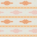 Russian, ukrainian and scandinavian national knit styled pattern, pastel colors