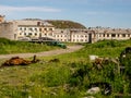 Russian village Teriberka in Kolsky District of Murmansk Oblast, Russia