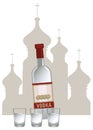 Russian Vodka Royalty Free Stock Photo