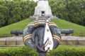 Russian war memorial in berlin germany Royalty Free Stock Photo