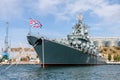 Russian warships in Sevastopol Bay