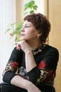 Russian woman Royalty Free Stock Photo
