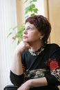 Russian woman Royalty Free Stock Photo