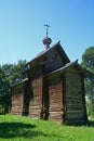 Russian wooden church