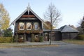 Russian Wooden House, Potsdam, Germany. Royalty Free Stock Photo