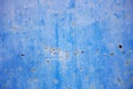 Rust background on blue steel plate for graphic design Royalty Free Stock Photo