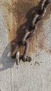 Rust chain and Article,Scratch,Texture,Floor,Board