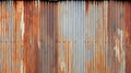 rust corrugated iron Royalty Free Stock Photo