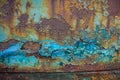 rust, holey metal