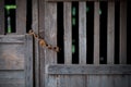 Rust imprisonment chain Royalty Free Stock Photo