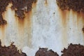 Rust iron sheet Royalty Free Stock Photo