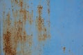 Rust metal background Royalty Free Stock Photo