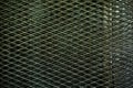 Rust metal net/steel pattern panel texture background Royalty Free Stock Photo