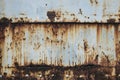 Rust on old metal wall texture background Royalty Free Stock Photo