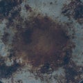 Rust texture damaged surface brown stained overlay Royalty Free Stock Photo
