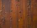 Rust texture on a metal surface with visible detachments Royalty Free Stock Photo