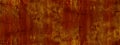 Rust texture. Orange red rust surface. Old painted iron with scratches. Rusty background with copy space Royalty Free Stock Photo