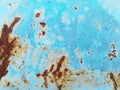 Rust textures corroded oxidize colorful surface metal sheet plate pattern background Royalty Free Stock Photo