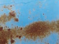 Rust textures corroded oxidize colorful surface metal sheet plate pattern background Royalty Free Stock Photo