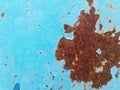 Rust textures corroded oxidize colorful surface metal sheet plate pattern background Royalty Free Stock Photo