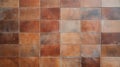 Rust Tile Wall Chequered Flat Background Kitchen Floor Texture