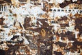 Rust and Torn Paper Posters Royalty Free Stock Photo