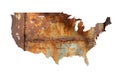 Rust USA Royalty Free Stock Photo
