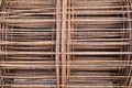 Rust wire mesh close up Royalty Free Stock Photo