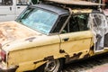 Rusted Car Street Antique Abandoned Auto Steel