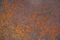 Rusted Caustic Metal Royalty Free Stock Photo