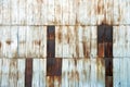 Rusted Corrugated Industrial Siding