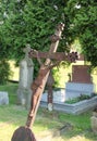 Rusted cross