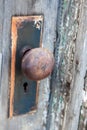 A Rusted Door Knob Royalty Free Stock Photo