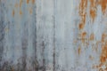 Rusted galvanized iron plate and background photo Royalty Free Stock Photo