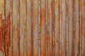 Rusted galvanized iron plate Royalty Free Stock Photo