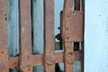 Rusted gate Royalty Free Stock Photo