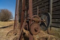 Rusted gears.