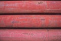 Rusted iron steel metal pipes can be used as an industrial texture background Royalty Free Stock Photo