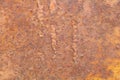 Rusted iron texture brown background close up Royalty Free Stock Photo