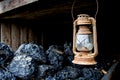 Rusted lantern