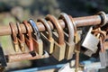 Rusted lock