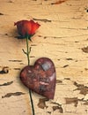 Rusted love Royalty Free Stock Photo