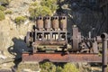 Rusted Machinery Iron Horse Mine Joshua Tree National Park California USA Royalty Free Stock Photo