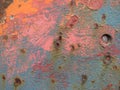 Rusted metal background Royalty Free Stock Photo