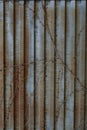 Rusted metal door background. Old rusted metal texture. Old metal surface. Royalty Free Stock Photo
