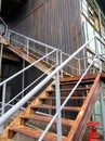 Rusted Metal Stairs Royalty Free Stock Photo